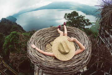 Millennial traveller in Asia