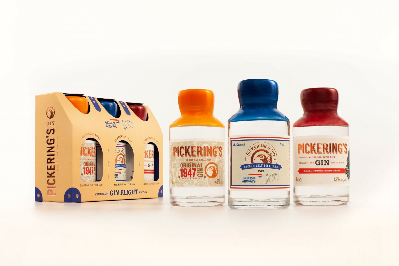 British Airways Pickerings Gin