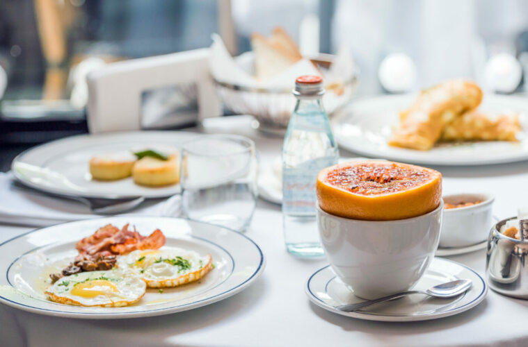 Room service breakfast