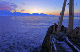 Sailing around Svalbard