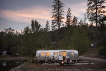Autocamp Airstream trailer