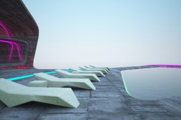 Abstract architectural structure