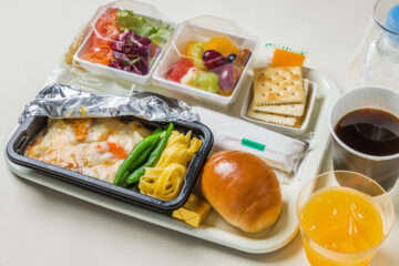 In-flight meal