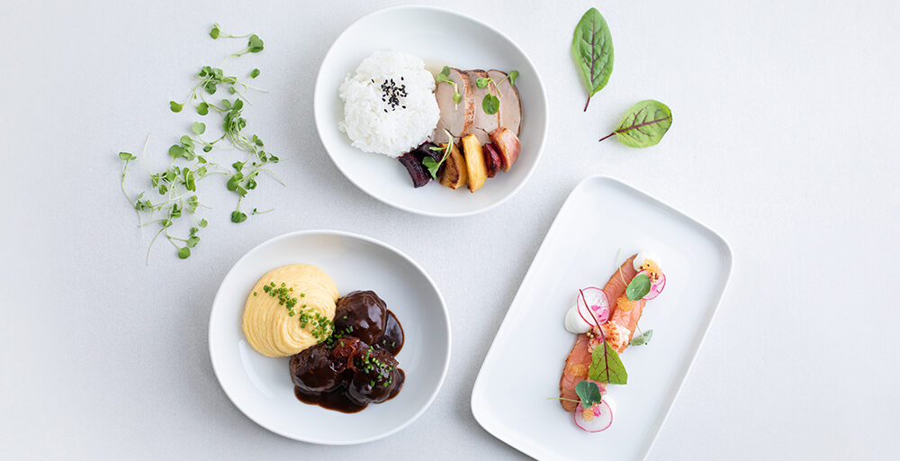 "Taste of Finnair" meal