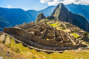 Panorama of Machu Picchu, Peru,South America.
