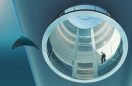 Feadship Escape yacht atrium