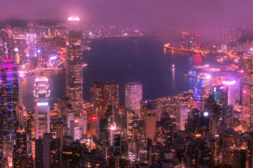 Victoria Harbour in Hong Kong