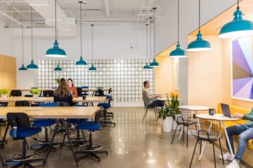 WeWork coworking space