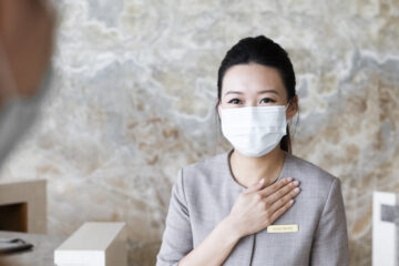 Shangri La Hotel Singapore Valley reception