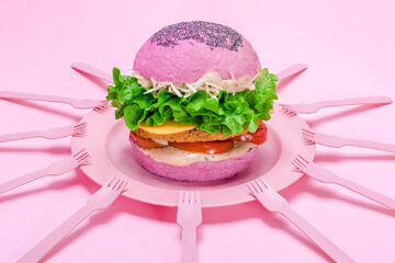 Cherry Bomb Flower Burger