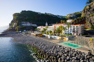 Beach in Ponta do Sol - Madeira, Portugal