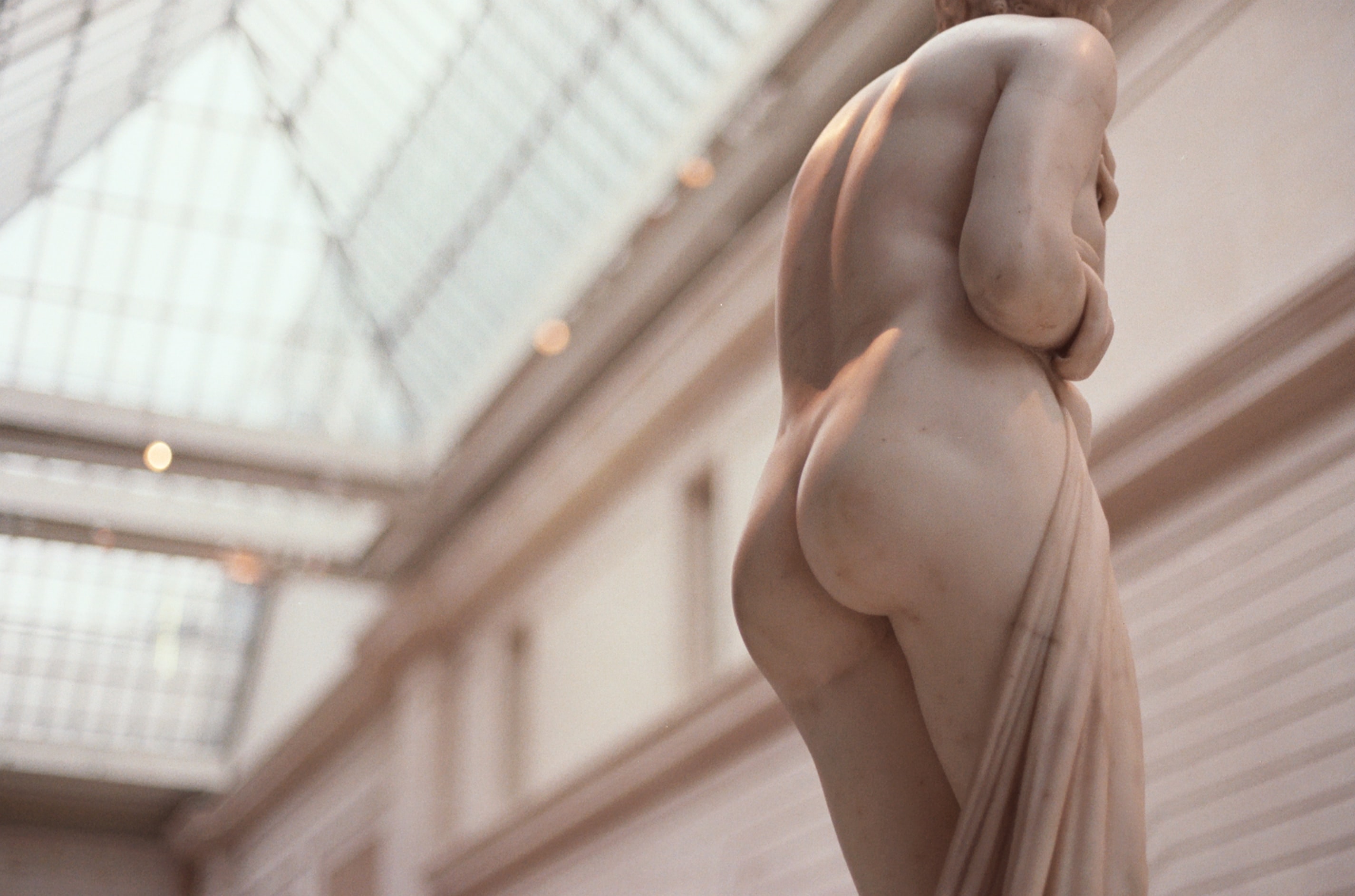 Naked statue