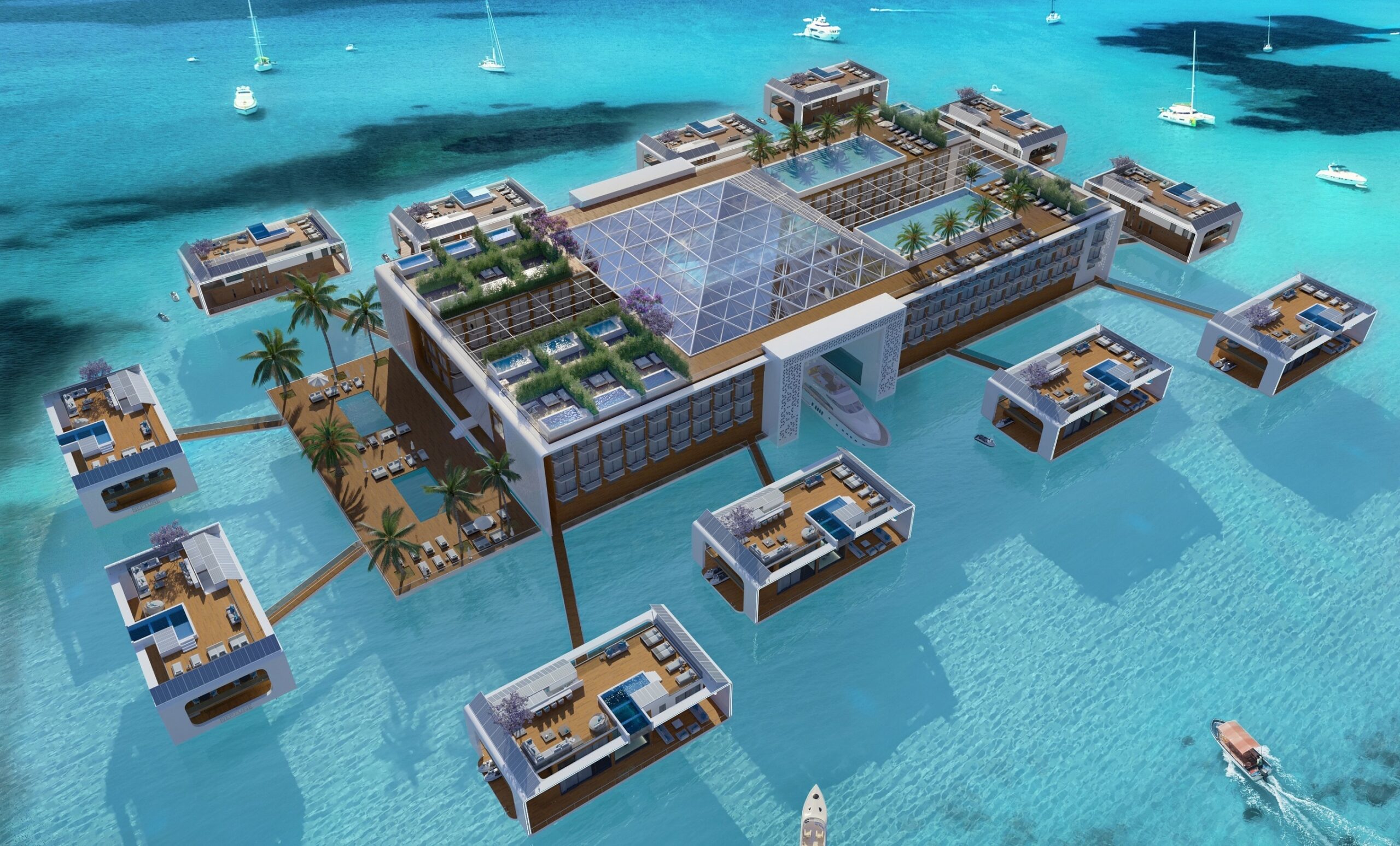 Kempinski Floating Palace