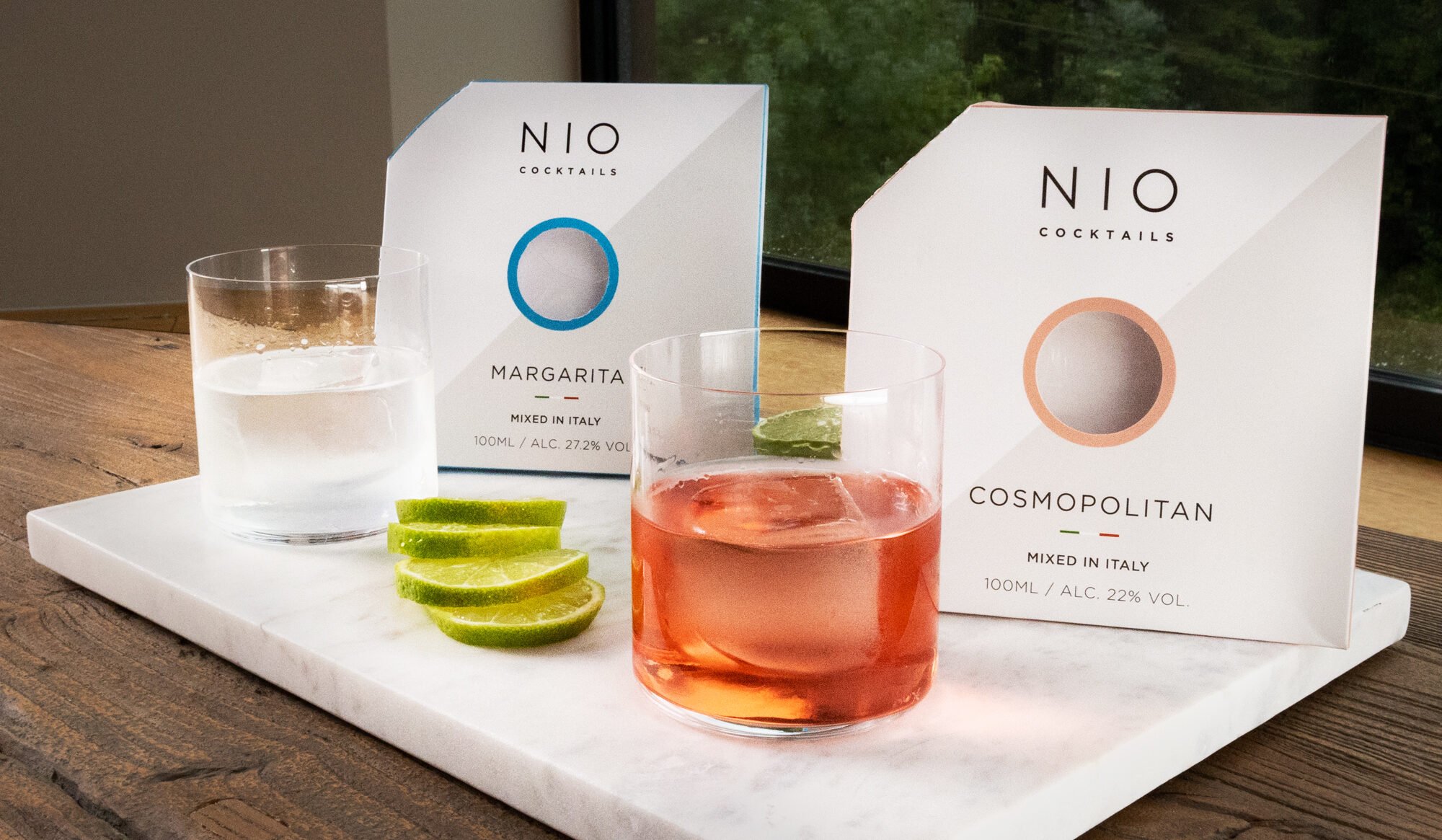 Nio cocktails