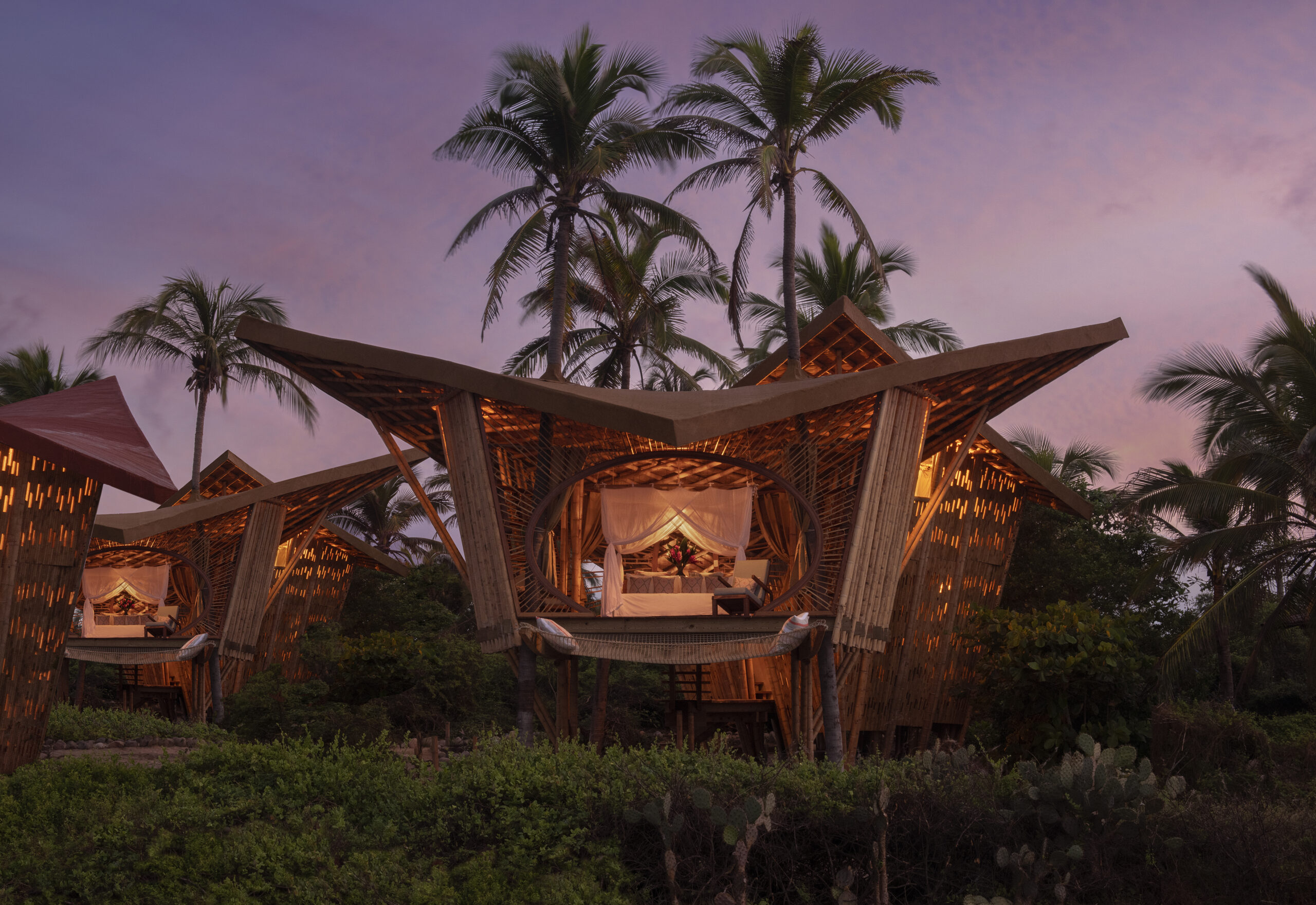 Playa Viva treehouses