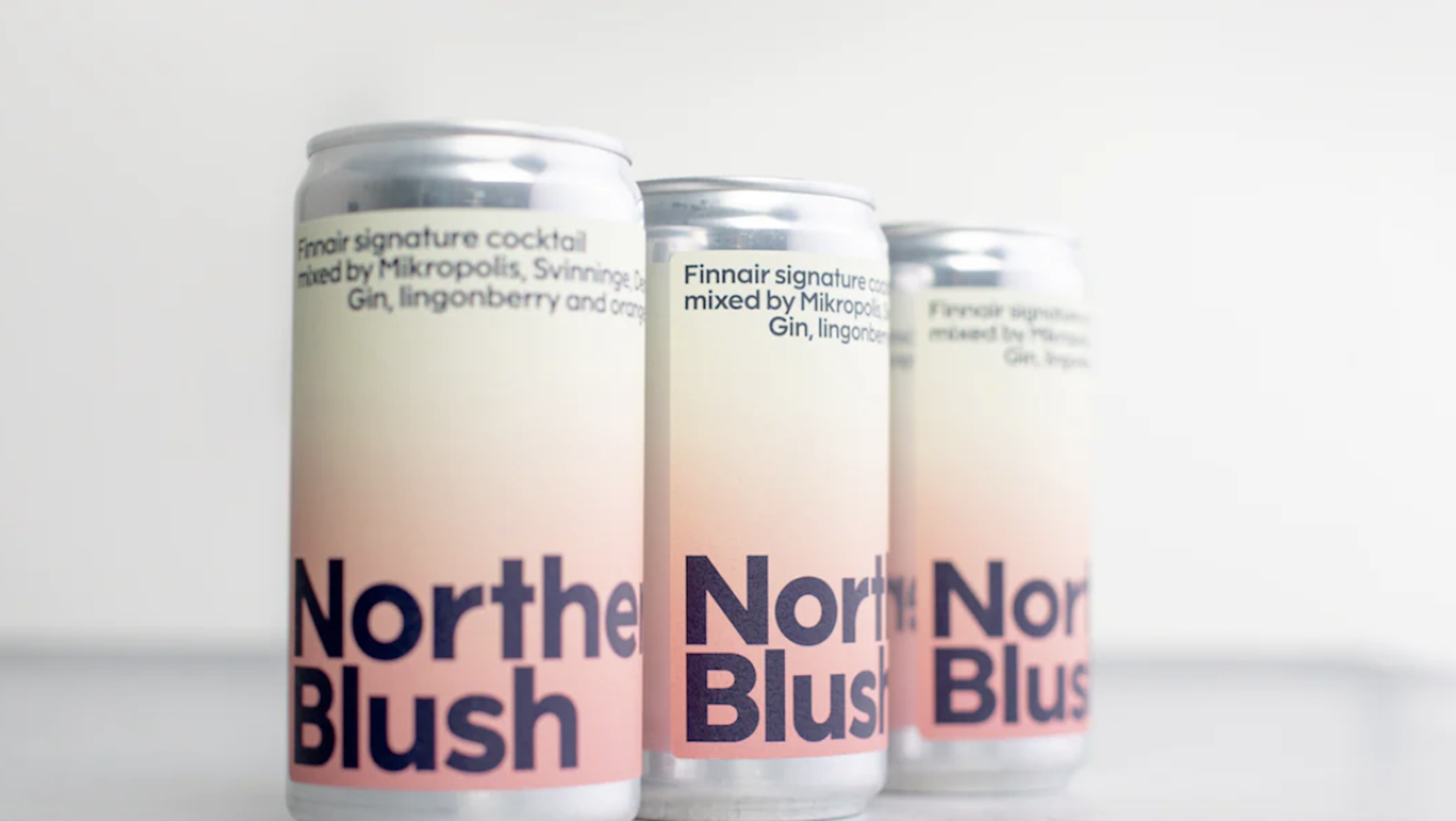 Finnair Northern Blush cocktail