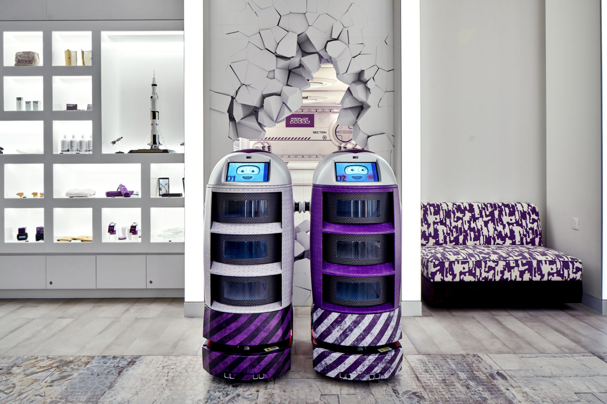Yotel robots