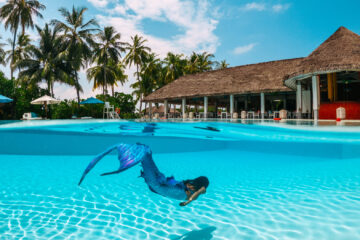 Seaside Finolhu mermaid