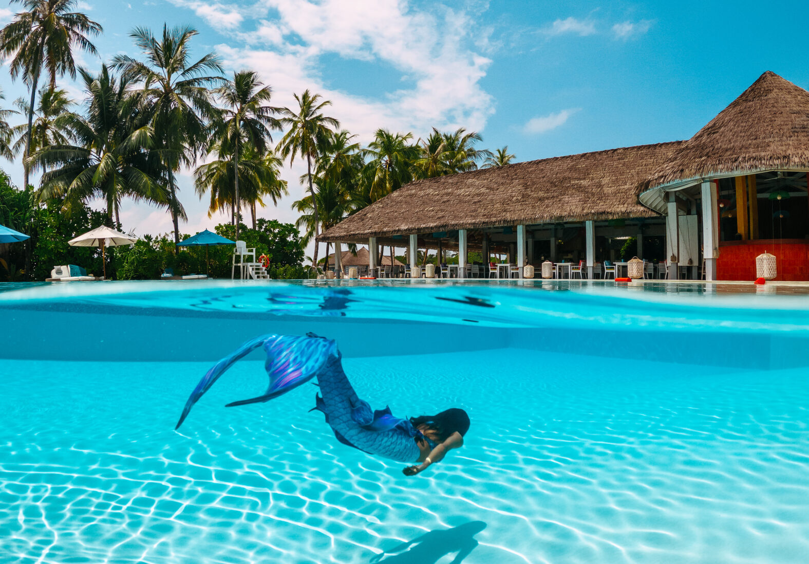 Seaside Finolhu mermaid