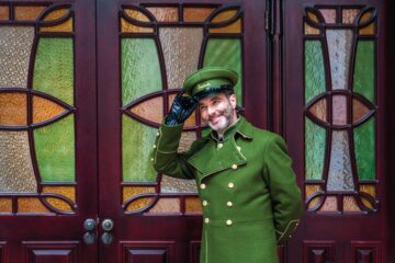 Harrods doorman