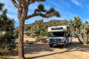 RV in Joshua Tree
