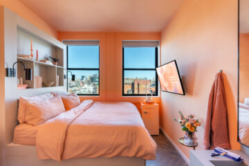 Walker Hotel Tribeca x Pantone Peach Fuzz