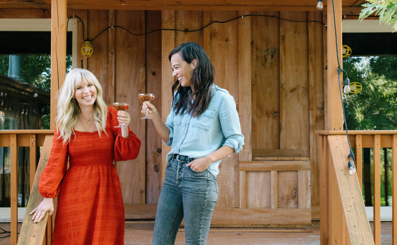 The June Motel founders April Brown and Sarah Sklash