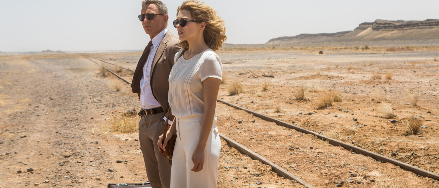Daniel Craig and Léa Seydoux in Metro-Goldwyn-Mayer Pictures/Columbia Pictures/EON Productions’ action adventure SPECTRE.
